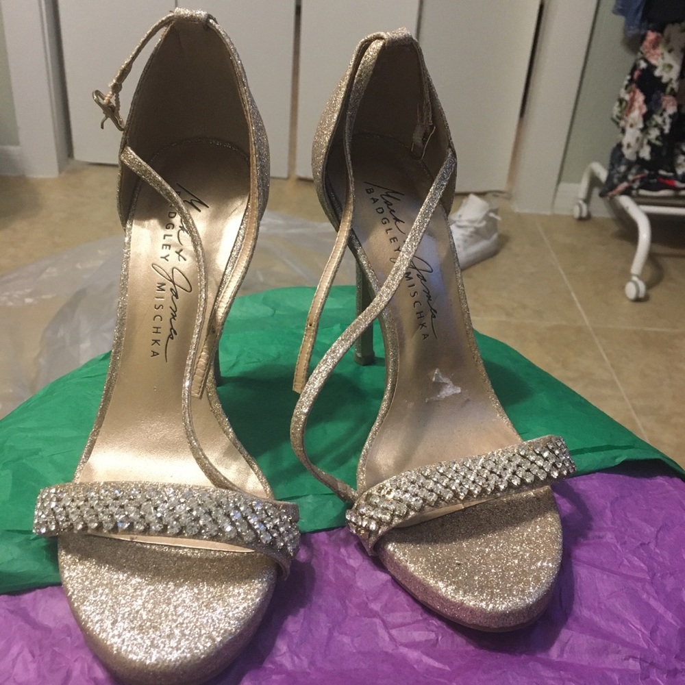 MACK & JAMES BADGLEY MISCHKA Glitter stiletto
